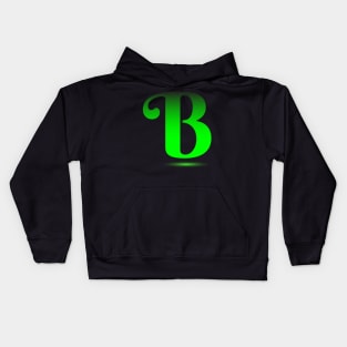 Letter B beautiful letters Kids Hoodie